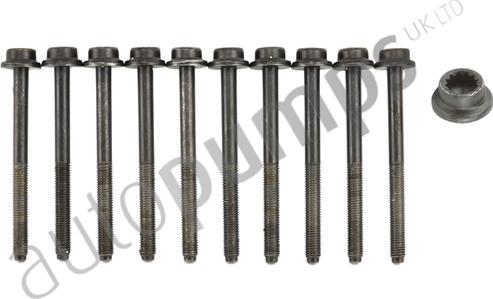 Autopumps UK AHB733SET - Bolt Kit, cylinder head car-mod.net