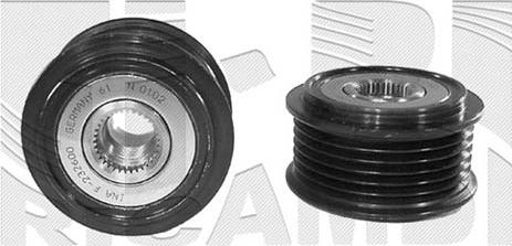 Autoteam A04272 - Pulley, alternator, freewheel clutch car-mod.net