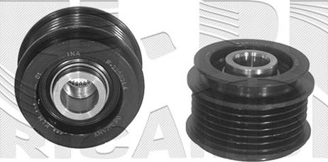 Autoteam A03824 - Pulley, alternator, freewheel clutch car-mod.net