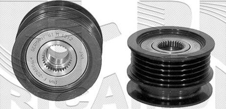 Autoteam A03820 - Pulley, alternator, freewheel clutch car-mod.net
