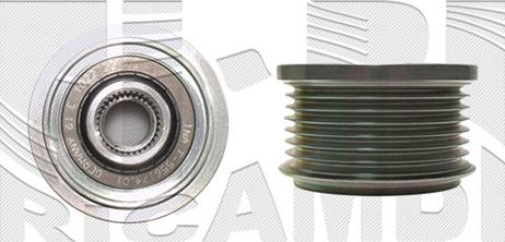 Autoteam A07540 - Pulley, alternator, freewheel clutch car-mod.net