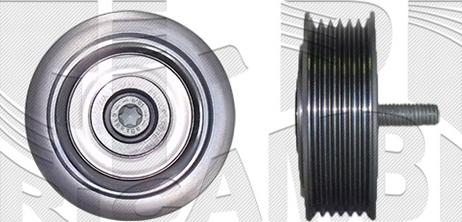 Autoteam A07628 - Pulley, v-ribbed belt car-mod.net