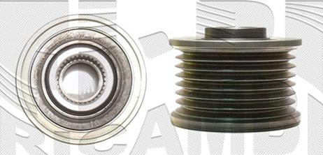Autoteam A07672 - Pulley, alternator, freewheel clutch car-mod.net