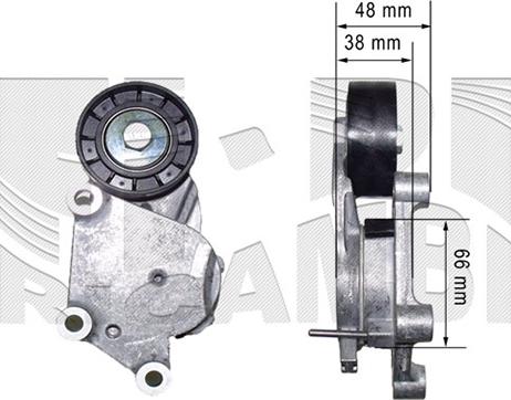 Autoteam A07736 - Pulley, v-ribbed belt car-mod.net