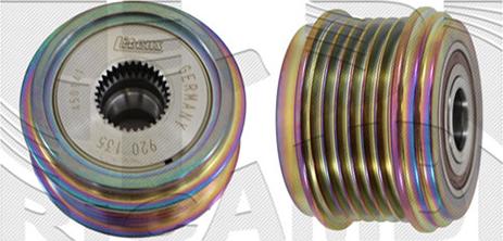 Autoteam AA1045 - Pulley, alternator, freewheel clutch car-mod.net