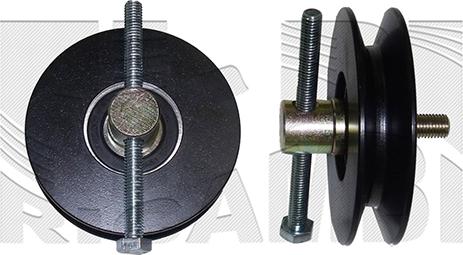 Autoteam AA1029 - Belt Tensioner, v-ribbed belt car-mod.net