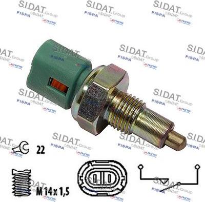 Autoteam C234142 - Reverse light Switch car-mod.net