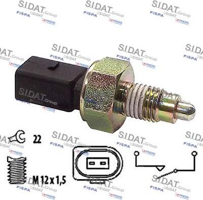 Autoteam C234166 - Reverse light Switch car-mod.net