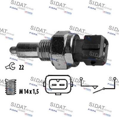 Autoteam C234120 - Reverse light Switch car-mod.net