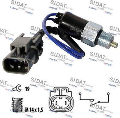 Autoteam C234266 - Reverse light Switch car-mod.net