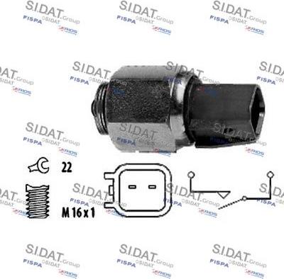 Autoteam C234237 - Reverse light Switch car-mod.net
