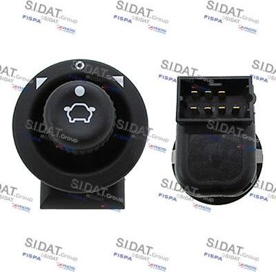 Autoteam F40350A2 - Door lock switch, button car-mod.net