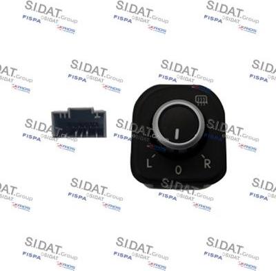 Autoteam F40320A2 - Switch, mirror adjustment car-mod.net