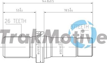 Autoteam G350006 - Drive Shaft car-mod.net