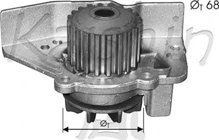 Autoteam WPA350 - Water Pump car-mod.net