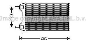 AVA AI 6223 - Heat Exchanger, interior heating car-mod.net