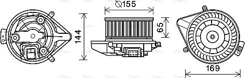AVA AI8371 - Interior Blower car-mod.net