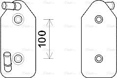 AVA AI3356 - Oil Cooler, automatic transmission car-mod.net