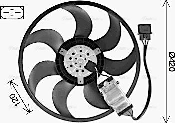 AVA AI7530 - Fan, radiator car-mod.net