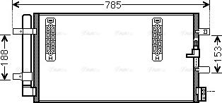 AVA AIA5297D - Condenser, air conditioning car-mod.net
