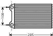 AVA AIA6254 - Heat Exchanger, interior heating car-mod.net