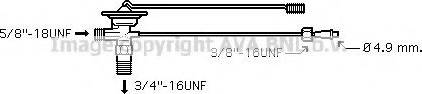 AVA AL 1025 - Expansion Valve, air conditioning car-mod.net