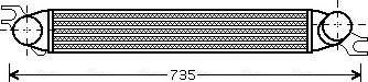AVA BWA4340 - Intercooler, charger car-mod.net