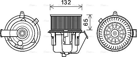 AVA CN8302 - Interior Blower car-mod.net