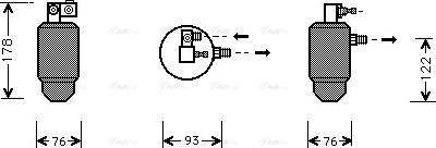 AVA CN D164 - Dryer, air conditioning car-mod.net