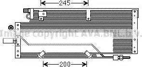 AVA DF5043D - Condenser, air conditioning car-mod.net