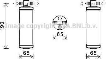 AVA FED003 - Dryer, air conditioning car-mod.net