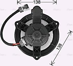 AVA HY8474 - Interior Blower car-mod.net