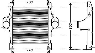 AVA IV 4069 - Intercooler, charger car-mod.net