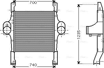 AVA IV 4067 - Intercooler, charger car-mod.net