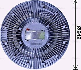 AVA IVC145 - Clutch, radiator fan car-mod.net