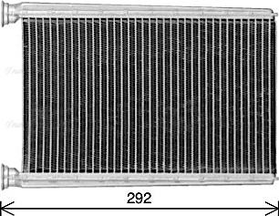 AVA ME6347 - Heat Exchanger, interior heating car-mod.net