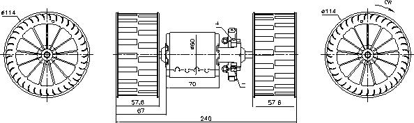 AVA ME8354 - Interior Blower car-mod.net