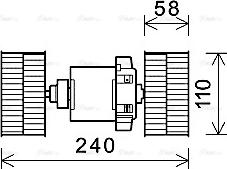 AVA ME8288 - Interior Blower car-mod.net