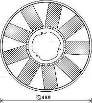 AVA MEB276 - Fan, radiator car-mod.net