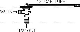 AVA MF1033 - Expansion Valve, air conditioning car-mod.net