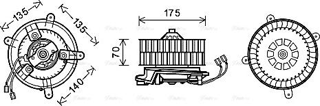 AVA MS8609 - Interior Blower car-mod.net