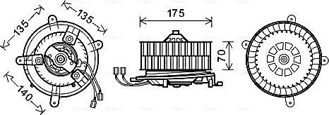 AVA MS8610 - Interior Blower car-mod.net