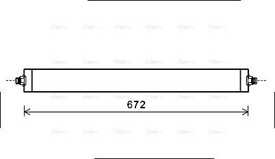 AVA MS 3531 - Oil Cooler, automatic transmission car-mod.net
