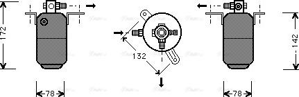 AVA MS D005 - Dryer, air conditioning car-mod.net