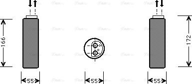 AVA OL D153 - Dryer, air conditioning car-mod.net
