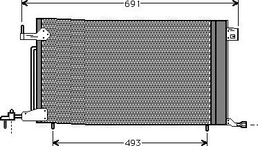 AVA PE 5186 - Condenser, air conditioning car-mod.net