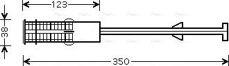 AVA PE D264 - Dryer, air conditioning car-mod.net