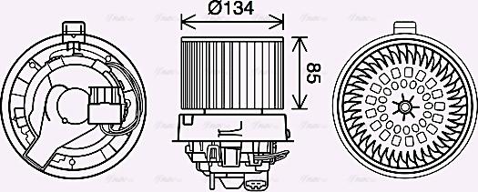 AVA RT8633 - Interior Blower car-mod.net