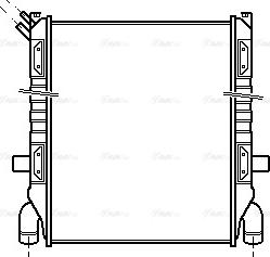 AVA SC2003 - Radiator, engine cooling car-mod.net