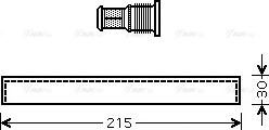AVA TOD416 - Dryer, air conditioning car-mod.net